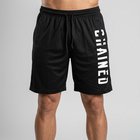 Chained Mesh Shorts Musta Valkoinen