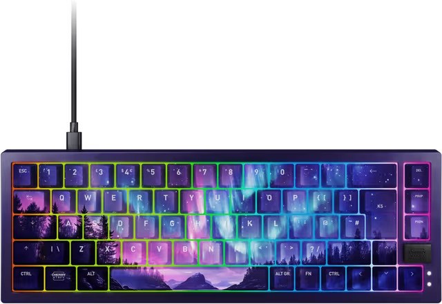 Cherry Xtrfy K5V2 Compact RGB, pelinäppäimistö ja -hiirimatto
