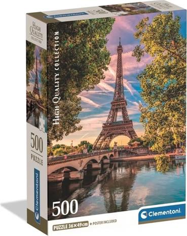 Clementoni Along the Seine 500p palapeli (Compact Box)