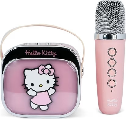 Hello Kitty Popsing Karaokelaite + LED-valot