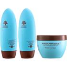 Arganmidas Keratin Treatment Bundle Shampoo 450 ml & Conditioner 450 ml & Mask 300 ml