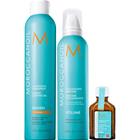 Moroccanoil Bundle Hairspray 330 ml & Volume Mousse 250 ml & Treatment Oil 25 ml