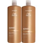 Wella Professionals Ultimate Smooth Shampoo 1000 ml & Conditioner 1000 ml