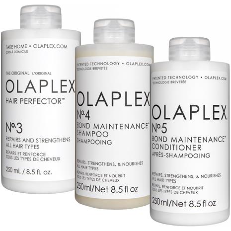 Olaplex Bond Maintenance Bundle No.4 Shampoo 250 ml & No.5 Conditioner 250 ml & No.3 250 ml