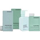 Kevin Murphy Killer Curls Bundle Wash 250 ml & Rinse 250 ml & Anti-frizz Creme 200 ml & Air-Dry Creme 150 ml