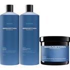 Sebastian Professional Hydre Bundle Highly Hydrating Shampoo 1000 ml & Conditioner 1000 ml & mask 500 ml