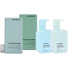 Kevin Murphy Killer Curls Bundle Wash 250 ml & Rinse 250 ml & Anti-frizz Creme 200 ml & Leave-in Repair 200 ml