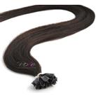 Poze Hairextensions Poze Keratin Premium Extensions 1B Midnight Brown 20 suortuvaa 60cm