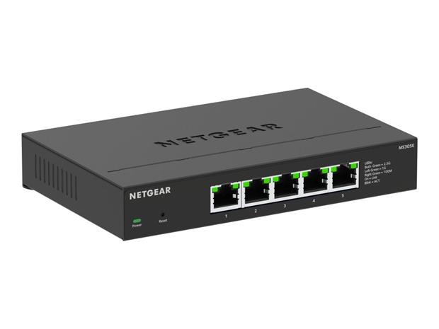 Netgear MS305E 5-Port 2.5G Multi-Gigabit Ethernet Smart Switch