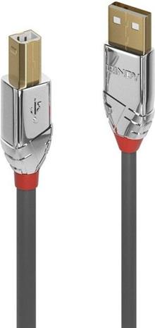 Lindy CROMO - USB cable - USB to USB Type B - 3 m
