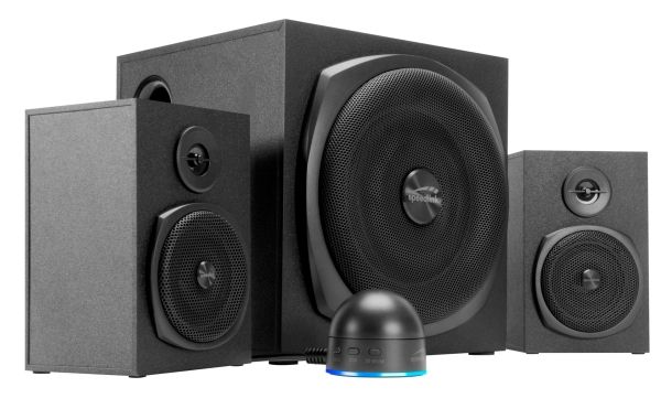 Speed-Link GRAVITY LT 2.1 Subwoofer System - Black - 2.1 kanava - musta
