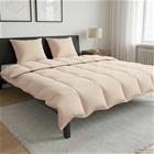 vidaXL Koko Vuoden Peitto Beige 220 x 240 cm 100% Luonnollinen Kapok