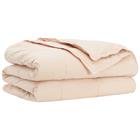 vidaXL Peitto Beige 220 x 240 cm Kapok-kuitu