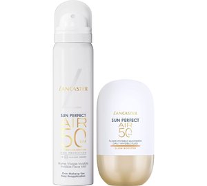 Lancaster Sun Perfect AIR Glow Booster SPF50 Bundle Fluid 40 ml & Face Mist 75 ml