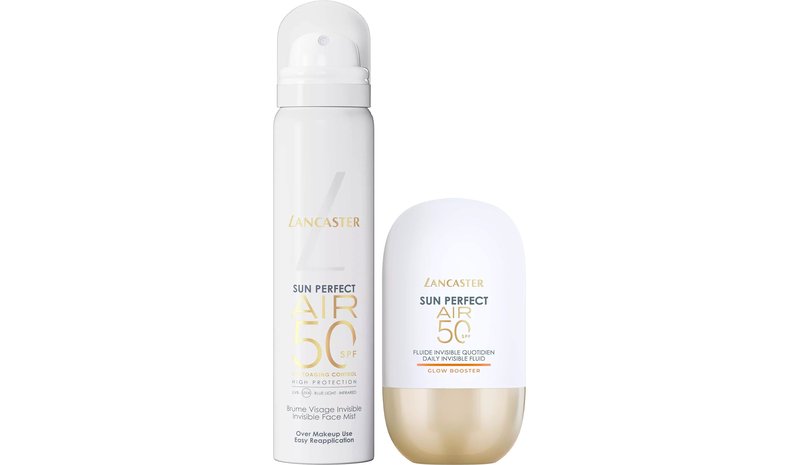 Lancaster Sun Perfect AIR Glow Booster SPF50 Bundle Fluid 40 ml & Face Mist 75 ml