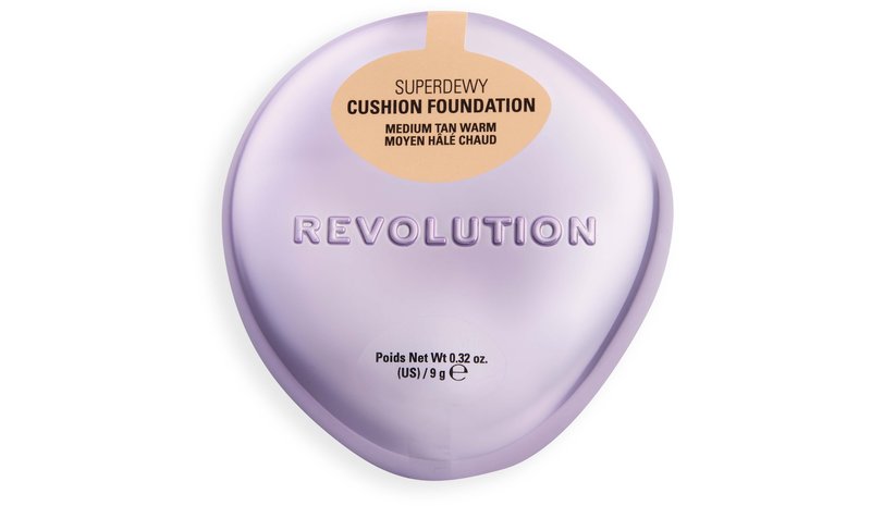 Revolution Beauty London Superdewy Cushion Foundation Medium Tan Warm
