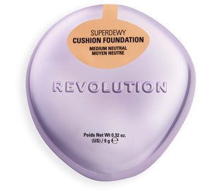 Revolution Beauty London Superdewy Cushion Foundation Medium Neutral