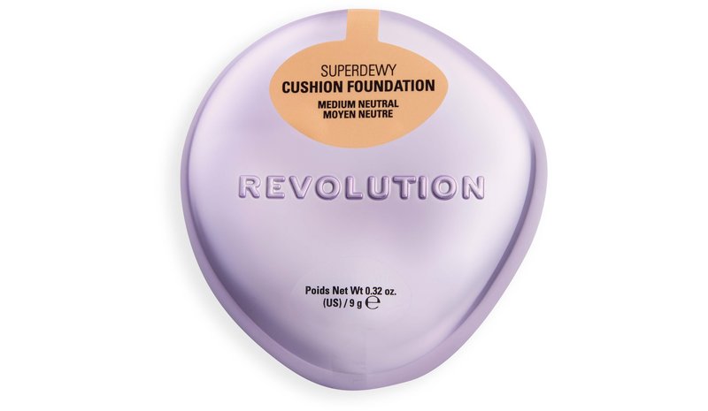 Revolution Beauty London Superdewy Cushion Foundation Medium Neutral