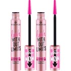 essence Lash Without Limits Extreme Lengthening & Volume Mascara 01 Ultra Black 13 ml x 2