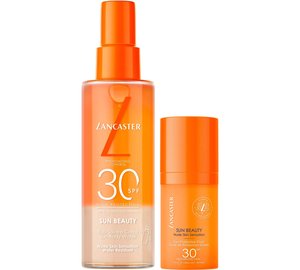 Lancaster Sun Beauty Sun Protective SPF30 Bundle Face Fluid 30 ml & Sun Water 175 ml