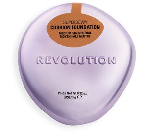 Revolution Beauty London Superdewy Cushion Foundation Medium Tan Neutral