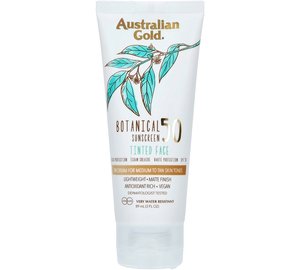 Australian Gold Botanical SPF 50 Botanical Tinted Face Medium Medium