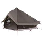 vidaXL Tipi-teltta katolla Ruskea Harmaa 700 x 700 x 395 cm
