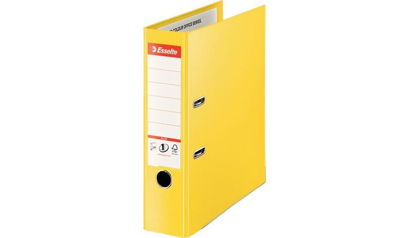 Segregator Esselte A4/80, keltainen, 624076