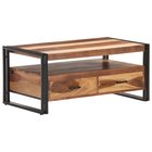 vidaXL Sohvapöytä 100x55x45 cm täysi akaasiapuu