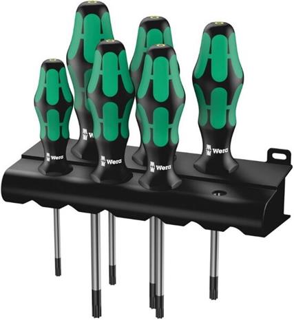 Ruuvimeisselisetti Wera 367/6 TORX HF Kraftform Plus; 6 kpl.