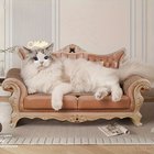 Ylellinen Kissan Raaputuslounge - Kestävä Pahvi Sohvasänky Kynsileluille