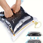 2kpl Matkakompressiopussit, Tyhjiöpakkaukseen Matka Tarvikkeet, 34,98cm*49,99cm/2vnt
