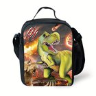 Dinosaurus Eväslaukku Olkahihnoilla, Eristetty Vedenpitävä Reppu., Dvigubas dinozauras