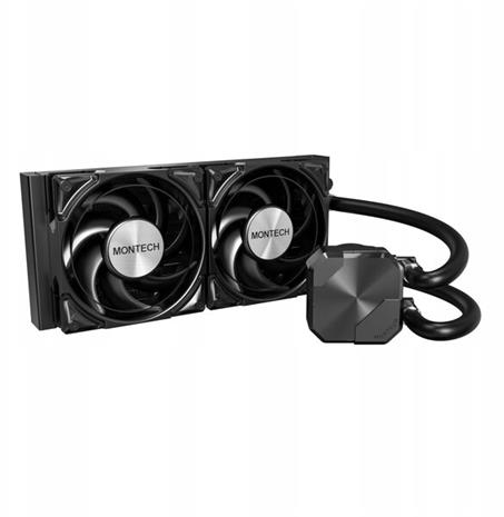 Montech HyperFlow240 Silent Black - CPU Vesijäähdytys - Max 25 dBA