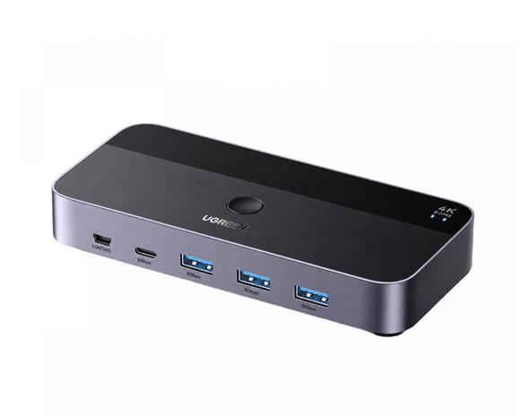 Monipuolinen HDMI/USB-Kytkin, musta – kuva 3/3