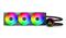 Montech Light Flow ARGB 360 Black – kuva 3