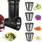 Viipalointi ja raastinlisävaruste KitchenAid-yleiskoneelle, 4 terää.