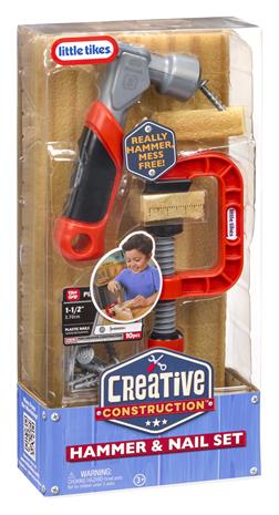 Little Tikes Creative Construction Vasara Ja Naulasarja