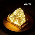 Paristokäyttöinen LED-keijukaisvalos, 5 m / 16,40 pedu (šilta)