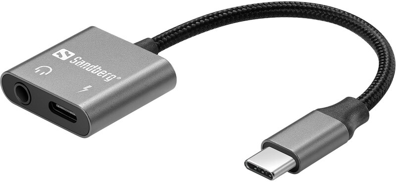 Sandberg USB-C Audio Adapter PD65W