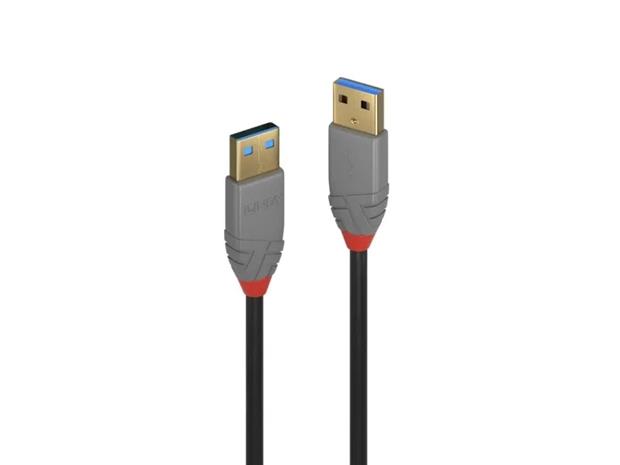 Lindy Anthra Line - USB cable - USB Type A to USB Type A - 50 cm – kuva 5/8