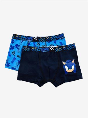 Sonic Boxer Alushousut 2-pack, Moniväriset, 104