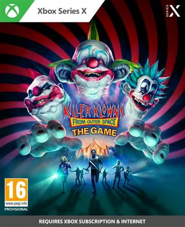 Killer Klowns from Outer Space: The Game, Xbox Series X -peli