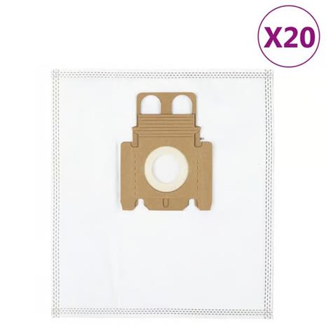 vidaXL Imurin pölypussit Miele K 20 kpl