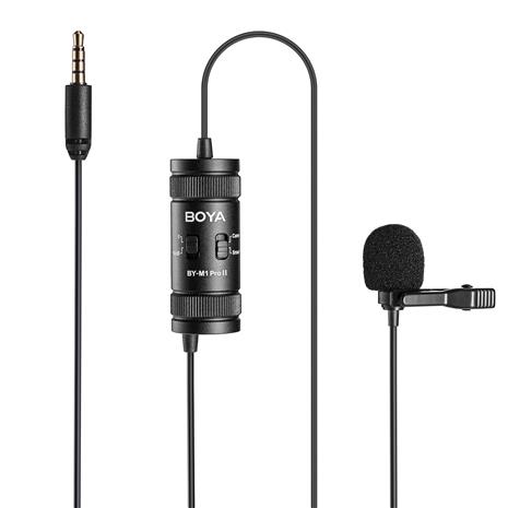 BOYA BY-M1 PRO II Lavalier tie microphone