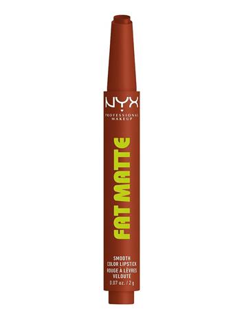 NYX PROFESSIONAL MAKEUP Fat Matte Slick Click Lip Balm 06 Beary N