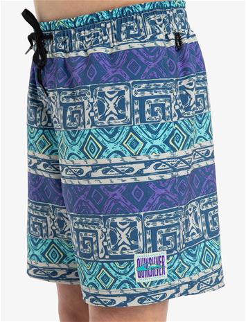 Quiksilver Surfsilk Straight Volley Yth14 Uimashortsit Multi/patterned Quiksilver
