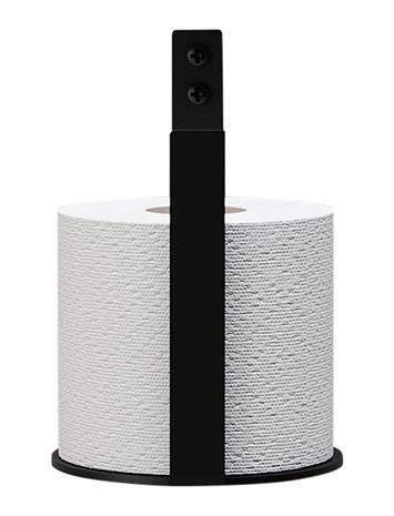 Nichba Vessapaperiteline Extra - WC-paperitelineet Teräs Musta - L100113
