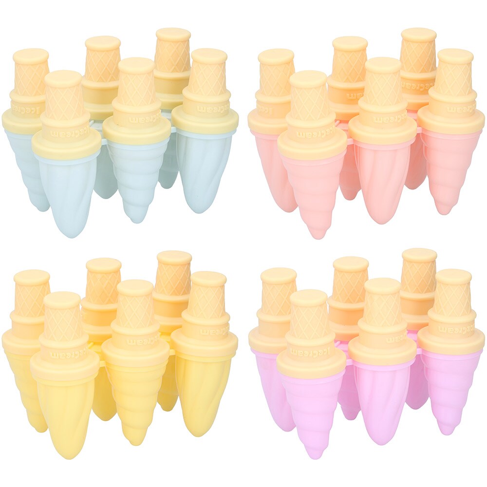 Jäätelömuotti 6 jäätelölle - 60 ml per muotti