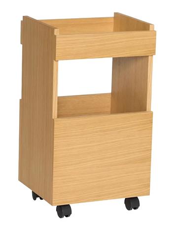 Hä¼bsch - Forma Trolley - Natural - 40x35xh70cm